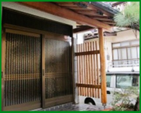 木部アク洗い・ステン塗装